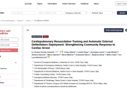 L'articolo sul sito della rivista  scientifica Emergency care and medicine